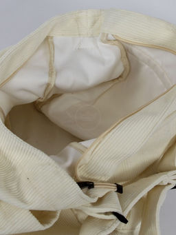 Сумка женская текстиль JN-225-675, 1отдел, плечевой ремень, белый вельвет SALE 261793 - Bobo фото 3