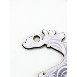 Ёлочная игрушка деревянная «Новый год: олень», набор 10 шт.