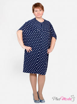 Платье-туника Модель №31 размеры 52-82 - Plusmoda фото 9