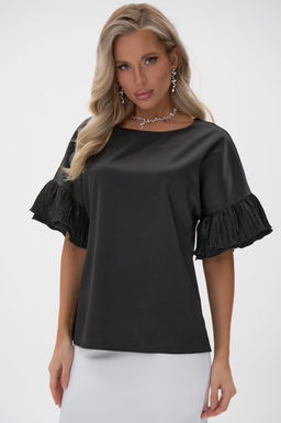 Блузка Луана (чёрный)