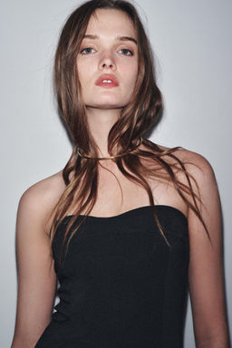 STRAPLESS COMBINED DRESS - Zara фото 4