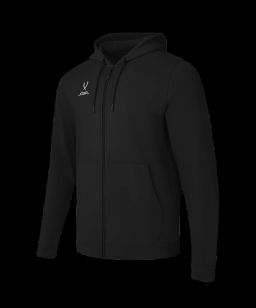 Худи на молнии JOGEL ESSENTIAL Cotton FZ Hoodie, черный