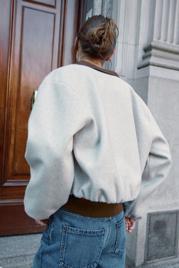 SOFT BOMBER JACKET - Zara фото 14