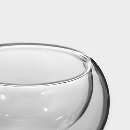 Пиалы с двойными стенками Magistro Сакура, набор 6 шт.: 50 мл, стекло  фото 14