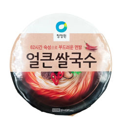 Рисовая лапша б/п острая с пряным вкусом Rice Noodle With Hot-Spicy Flavored Daesang, Корея, 92 г Акция