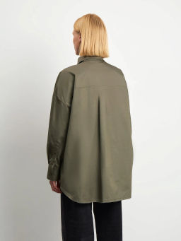 Рубашка в стиле гранж, B3074/fern