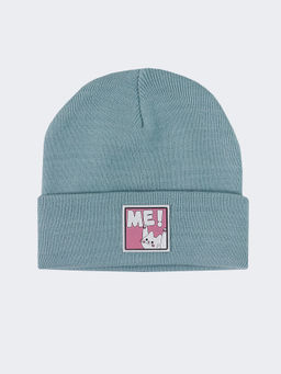 Шапка детская мятная с нашивкой - Mark formelle фото 5