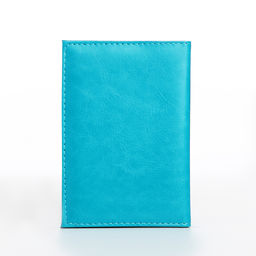Обложка для паспорта, бирюзовая
