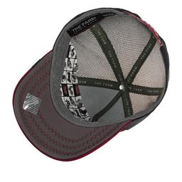 Бейсболка GOORIN BROTHERS арт. 101-0482 (черный / бордовый)  фото 2