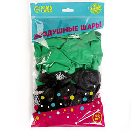 Воздушные шары латексные 12" «С Днём защитника Отечества! С 23 февраля», 50 шт.