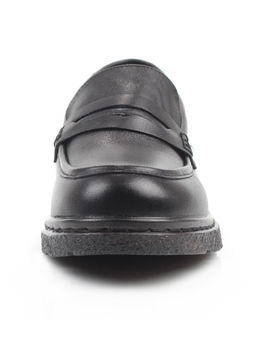 03-DCO59-5 BLACK Лоферы женские (натуральная кожа)