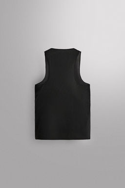 CAMISETA TANK LIGERA RUNNING / Negro