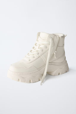 CHUNKY HIGH-TOP SNEAKERS WITH CHARMS - Zara фото 13