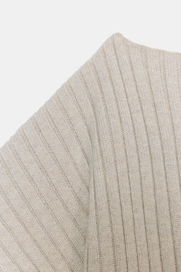 ASYMMETRIC WOOL TOP WITH BELT - Zara фото 9