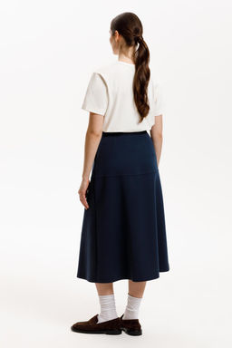 ЕВТ 7027/индиго юбка жен