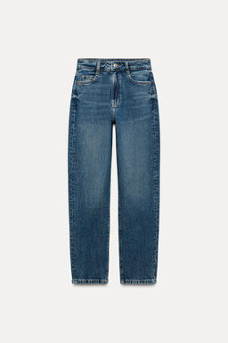 Z1975 HIGH-WAIST SLIM MOM LEG JEANS - Zara фото 3