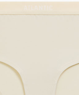 ATLANTIC 3CLP-009 Трусы макси спорт Maxi Sport - набор 3 шт. бежевый + ванильный + светло-голубой  фото 4