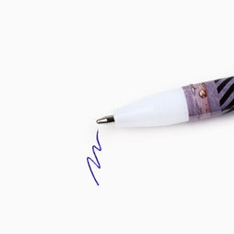 Цена за 12 шт. Ручка шариковая, пластик с колпачком, синяя паста, 0.5 мм 23 февраля - Artfox фото 2