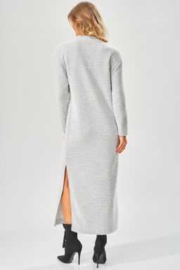 Платье LAIKONY 573 серый зигзаг фото 11