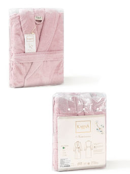 Халат махровый KARNA NORA (Лавандовый)  фото 12