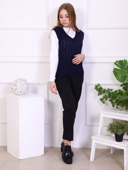 Жилет "Юлия-1" темно-синий