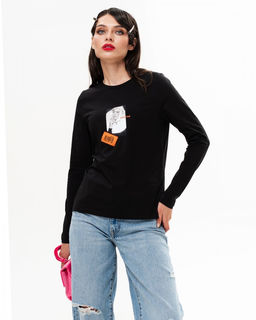 Лонгслив с принтом 61.10 SAHAR art lab  фото 5