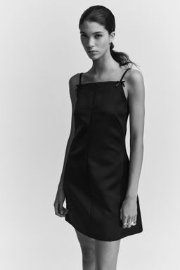 Vestido de sat?n con tirantes finos - H&m фото 2