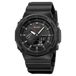 Часы наручные Skmei мужские электронные спортивные 2351black-black