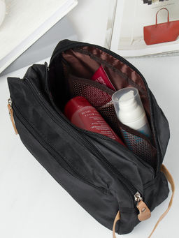 Косметичка 10х25х15 см черный / XN-019BL /уп 150/ мужская Подарок к 23 февраля