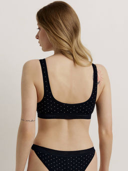 CONTE PRINT DOTS LBE 2541 Бюстье женское black-cameo - Conte elegant фото 2