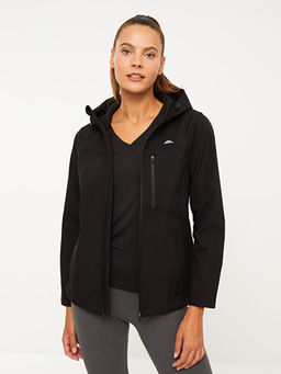 Kap??onlu Bask?l? Uzun Kollu Kad?n Ya?murluk - Waikiki фото 2