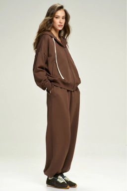 Джоггеры Oversize Brown
