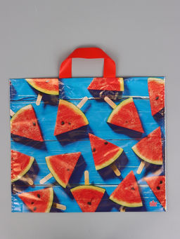 Цена за 50 шт. Пакет подарочный Арбузное настроение 34 х 40 см 70 мкм