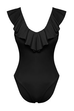 TRENDYOLMILLA Sar? V Yaka Volanl? Regular Mayo TBESS25MA00030  фото 8