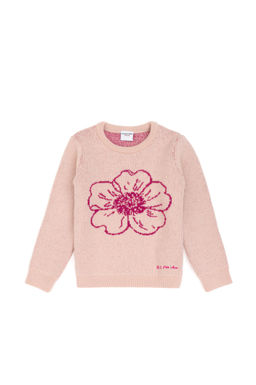 K_z _ocuk Bisiklet Yaka A__k Pembe Kazak - U.s. polo assn фото 4