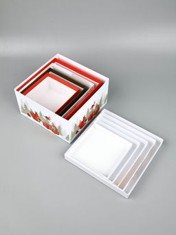 Набор подарочных коробок 5 в 1 Уютный Новый год, 14?14?822?22?12 см