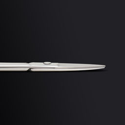 Цена за 2 шт. Ножницы маникюрные «Premium», прямые, широкие, 9.5 см, на блистере