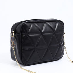 Сумка кросс-боди на молнии, цвет чёрный - Simaland фото 3