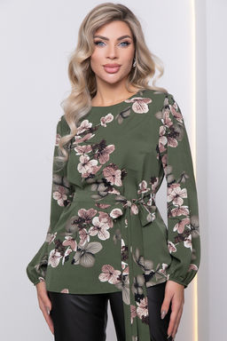 Блуза Виктория Флер (грин) - Diolche фото 4