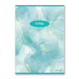 Светоч 96Т20 Тетрадь ученическая общая, A4 96 л. на скобе 65 г/кв.м , белизна 100 % 6 шт. клетка 01013 Чистая лазурь фото 5