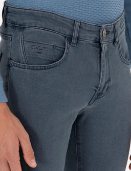 Gri Slim Fit Jean Pantolon