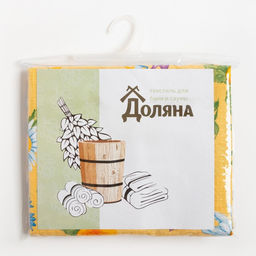 Полотенце вафельное банное «Русское поле», 80×150 см, хлопок 100 %