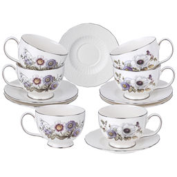 ЧАЙНЫЙ НАБОР LEFARD BOUQUET НА 6 ПЕР. 12 ПР. 280 МЛ