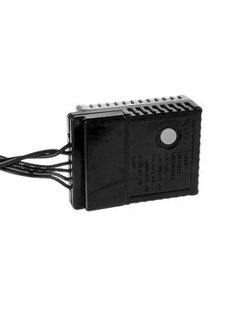 Венок фиброоптический «Новогодний», d=50 см, 8 режимов