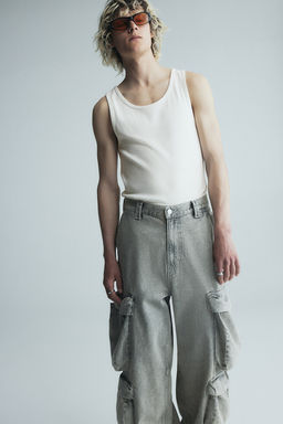 Camiseta sin mangas en canale Slim Fit - H&m фото 2