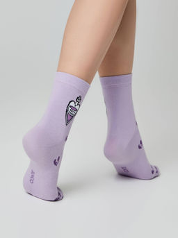 CONTE HAPPY Носки женские сиреневый 17С-21СП рис. 606 - Conte elegant фото 6