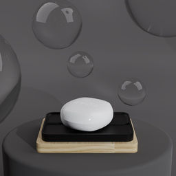 Аксессуары для ванной Агат, 4 предмета: дозатор, мыльница, 2 стакана, чёрные - Simaland фото 10