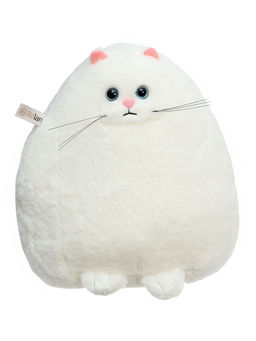 Мягкая игрушка «Котик», белый, 28 см