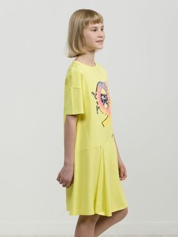 PELICAN, платье для девочек, Желтый фото 4