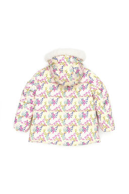 U. S. Polo Assn Пальто цвета экрю для девочек с капюшоном - U.s. polo assn фото 2